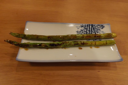 アスパラ焼き